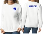 Picture of White Warriors Soccer Crew Sweatshirt